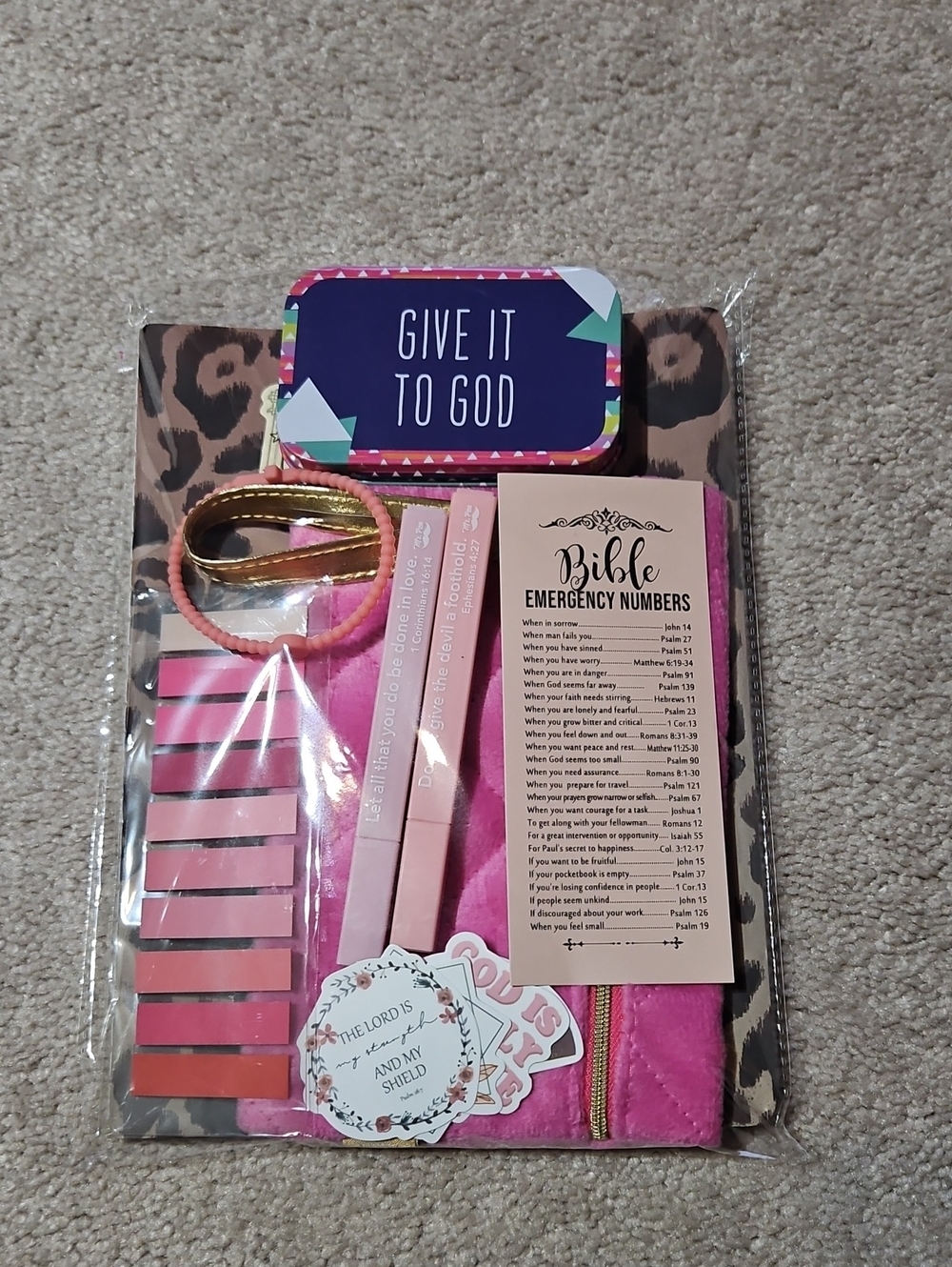 Bible Study Bundle- Pink Stationery Set